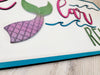 Mermaid Sign with Waves