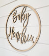 Custom Baby Name Sign