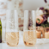 Bride and Bridesmaids Champagne Flutes
