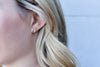 Silver Fish Hook Earrings