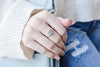 Sterling Silver Hook Bangle