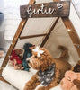 Pet Name Sign with Heart
