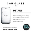 Galentine Gang Glass