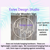 He or She Baby Shower Sign