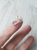 Sterling Silver Tiny Hook Necklace