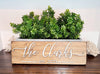 Sleek Last Name Sign