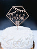 Birthday Banner Cake Topper