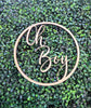 Oh Boy Sign