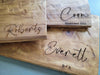 Charcuterie Plank - Leather Handles